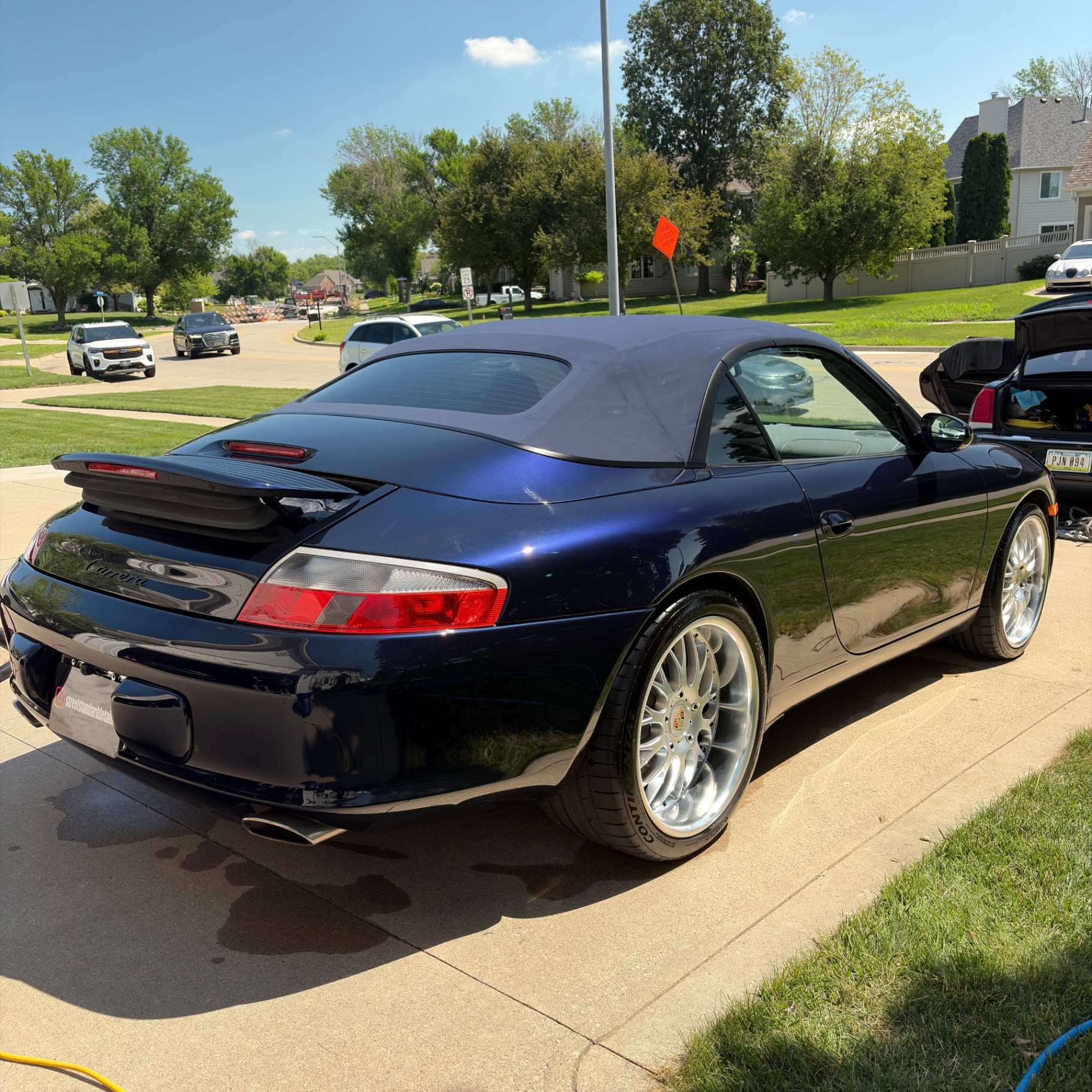 Porsche 911 Carrera Cabriolet (996) — Full Detail in Ankeny, IA by Street Standard Detailing