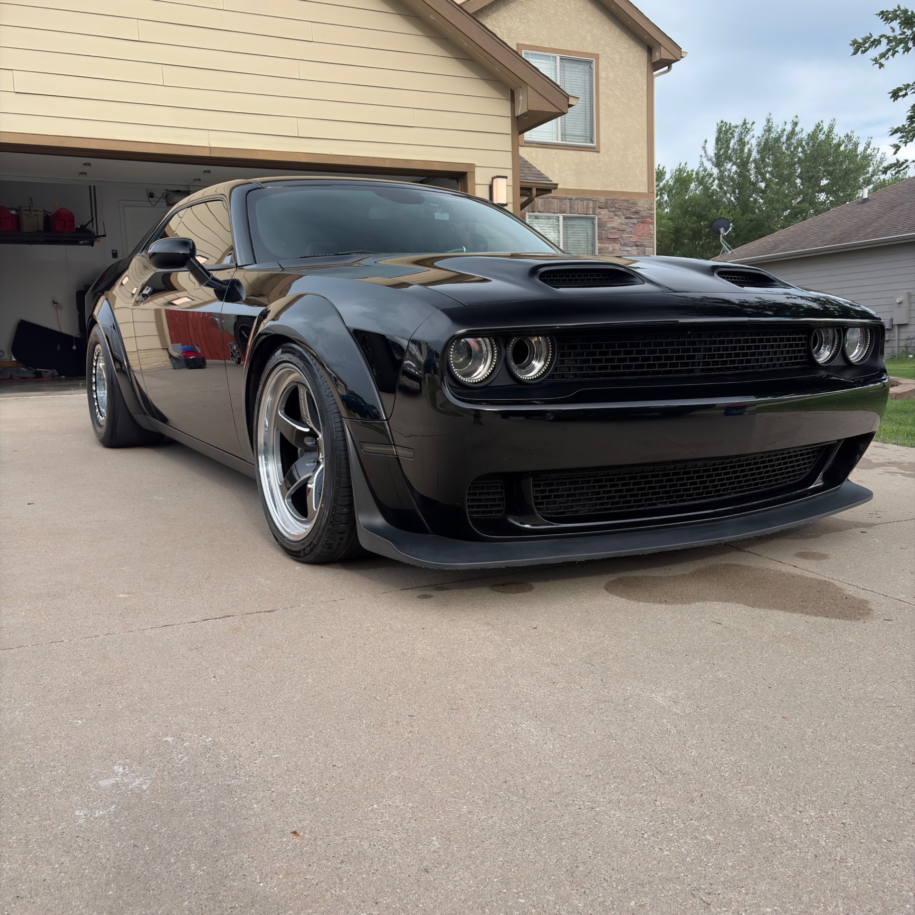 Dodge Challenger SRT Hellcat Widebody exterior detail — Street Standard Detailing, Altoona IA