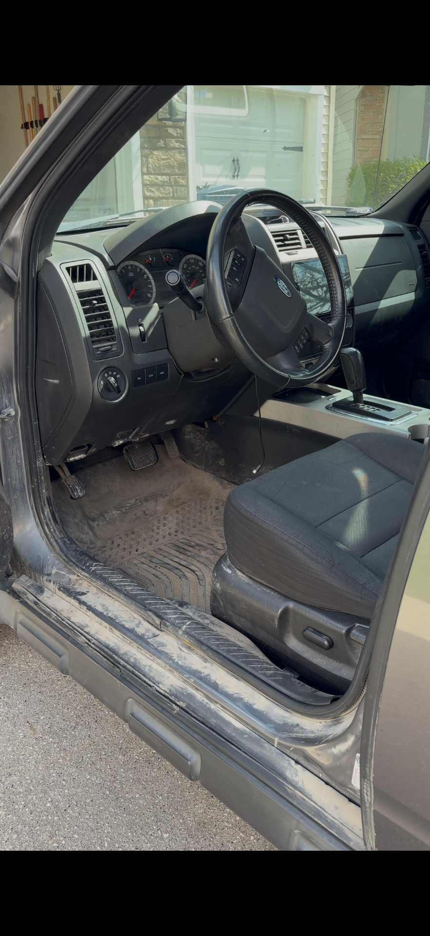 Ford Escape — Interior Reset — Full car detail — before