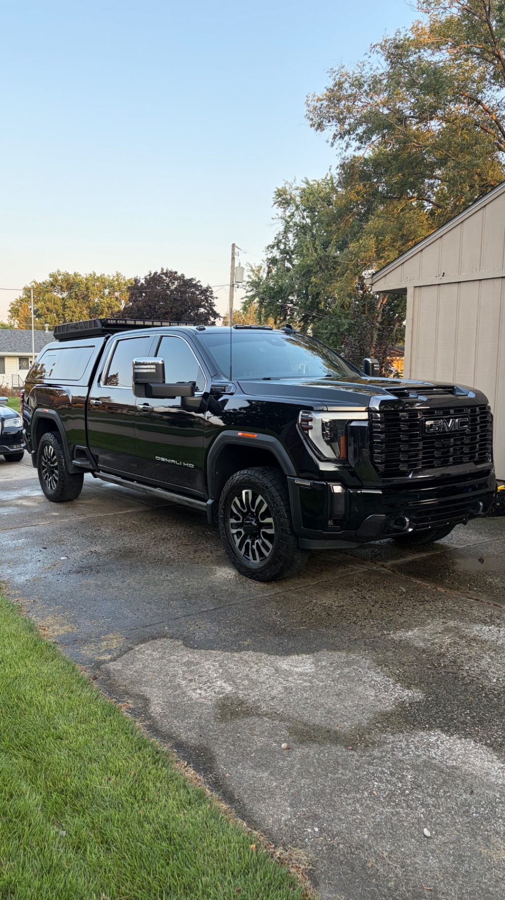 GMC Sierra 2500 Denali Ultimate after a mobile full detail in Norwalk, Iowa