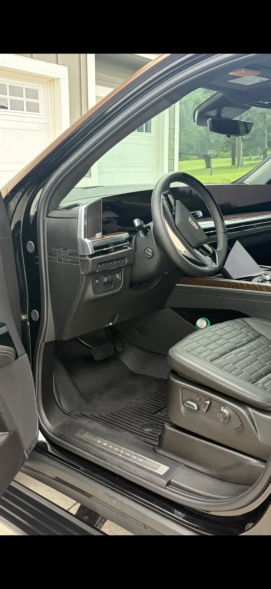 Cadillac Escalade — Interior Detail — Floorboards, trim & leather refresh by Street Standard Detailing, mobile detailing in Altoona and Central Iowa — after