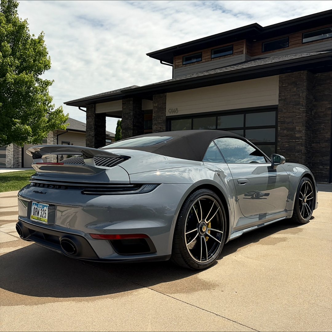 Porsche 911 Turbo S by Street Standard Detailing in the Des Moines metro