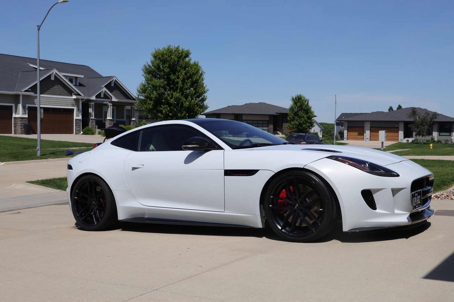 Premium mobile detailing Des Moines — Jaguar F-TYPE R detailed by Street Standard Detailing