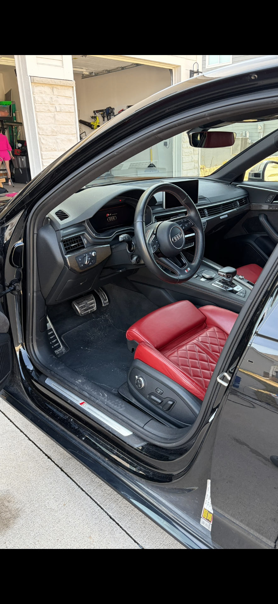 Audi S5 — Interior Reset — Full car detail — before