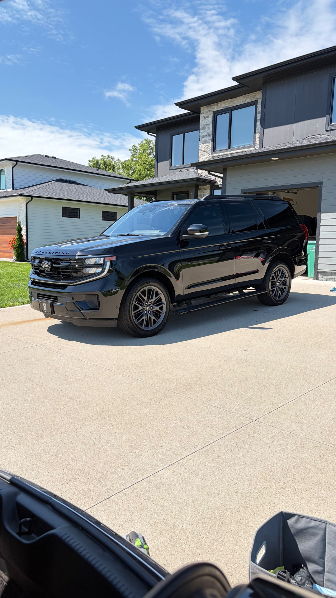 Ford Expedition after a mobile full detail in Grimes, Iowa