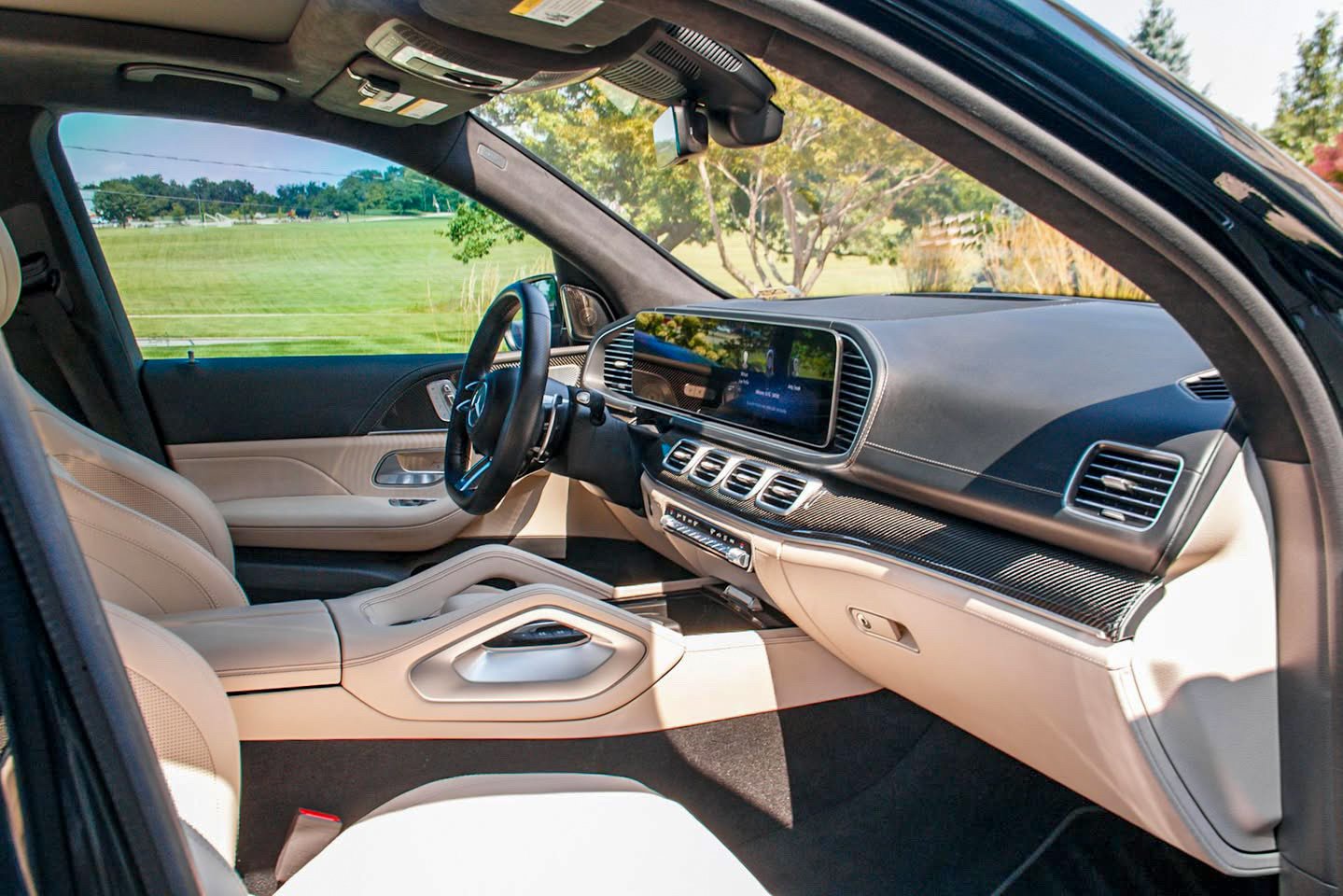 Mercedes-AMG AMG GLS 63 interior by Street Standard Detailing in the Des Moines metro