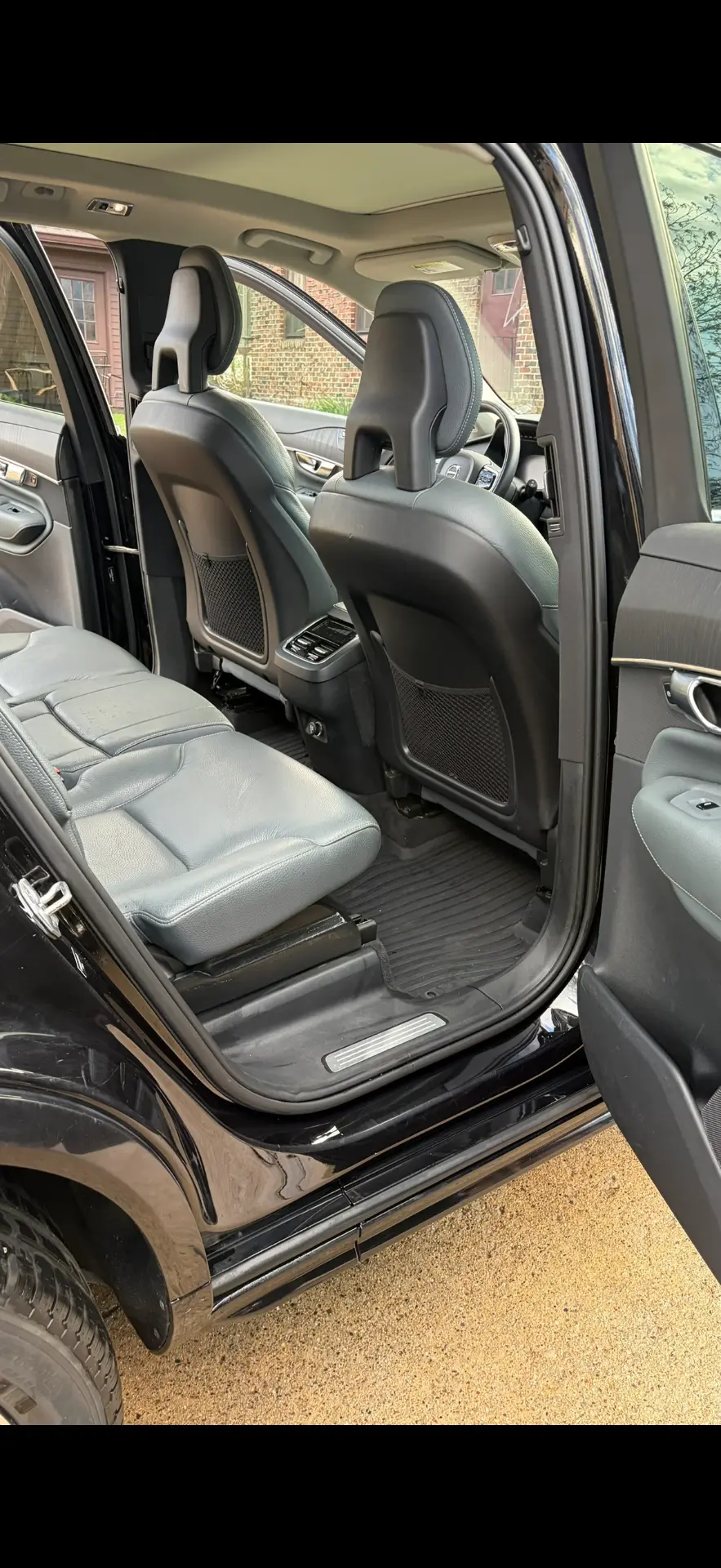 Volvo XC90 — Interior Deep Clean — Carpets, sills & leather reset by Street Standard Detailing, mobile detailing in Altoona and Central Iowa — after