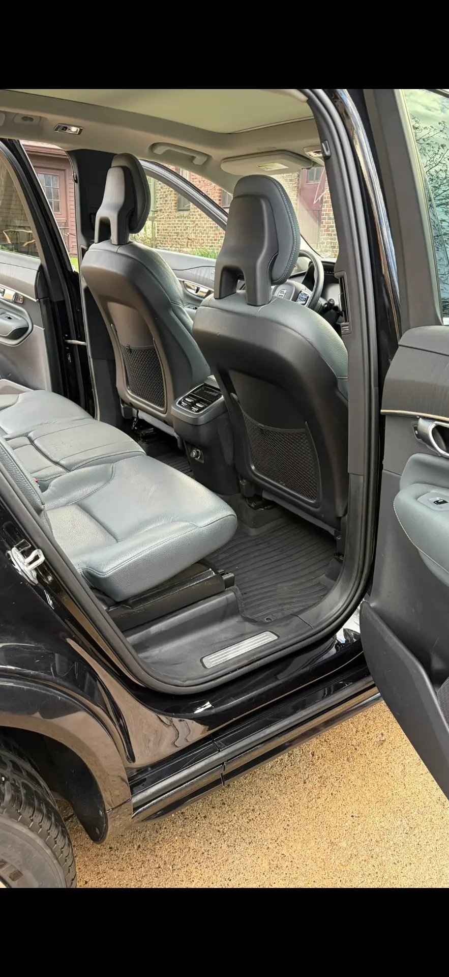 Volvo XC90 after detailing interior by Street Standard Detailing in the Des Moines metro