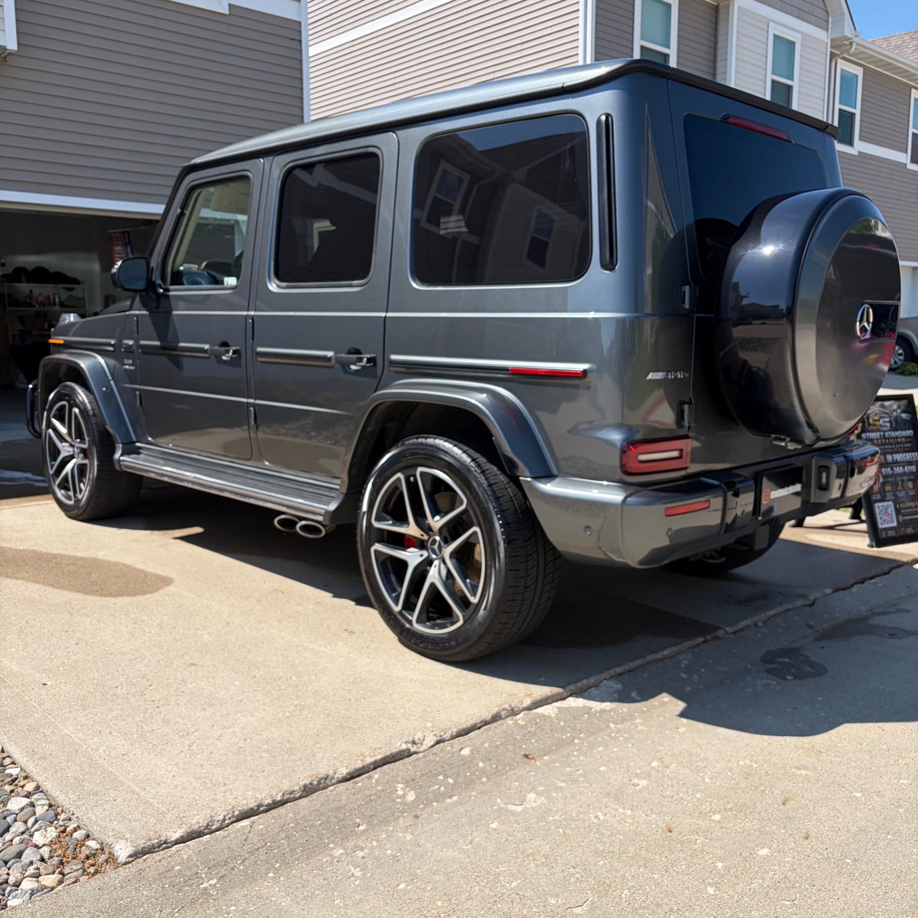Mercedes-AMG G63 rear quarter