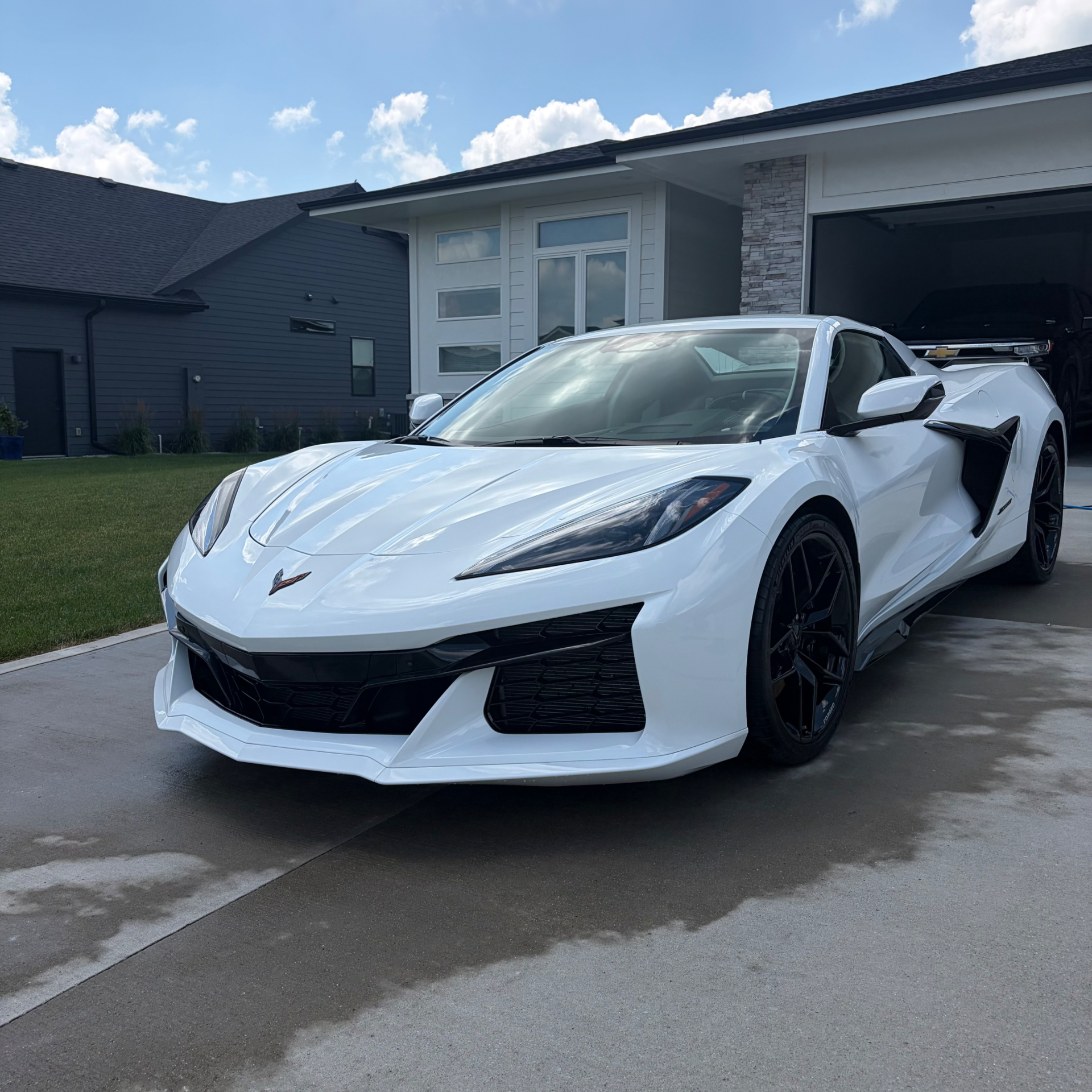 Premium exterior detail — Chevrolet Corvette C8 Z06, Street Standard Detailing Des Moines