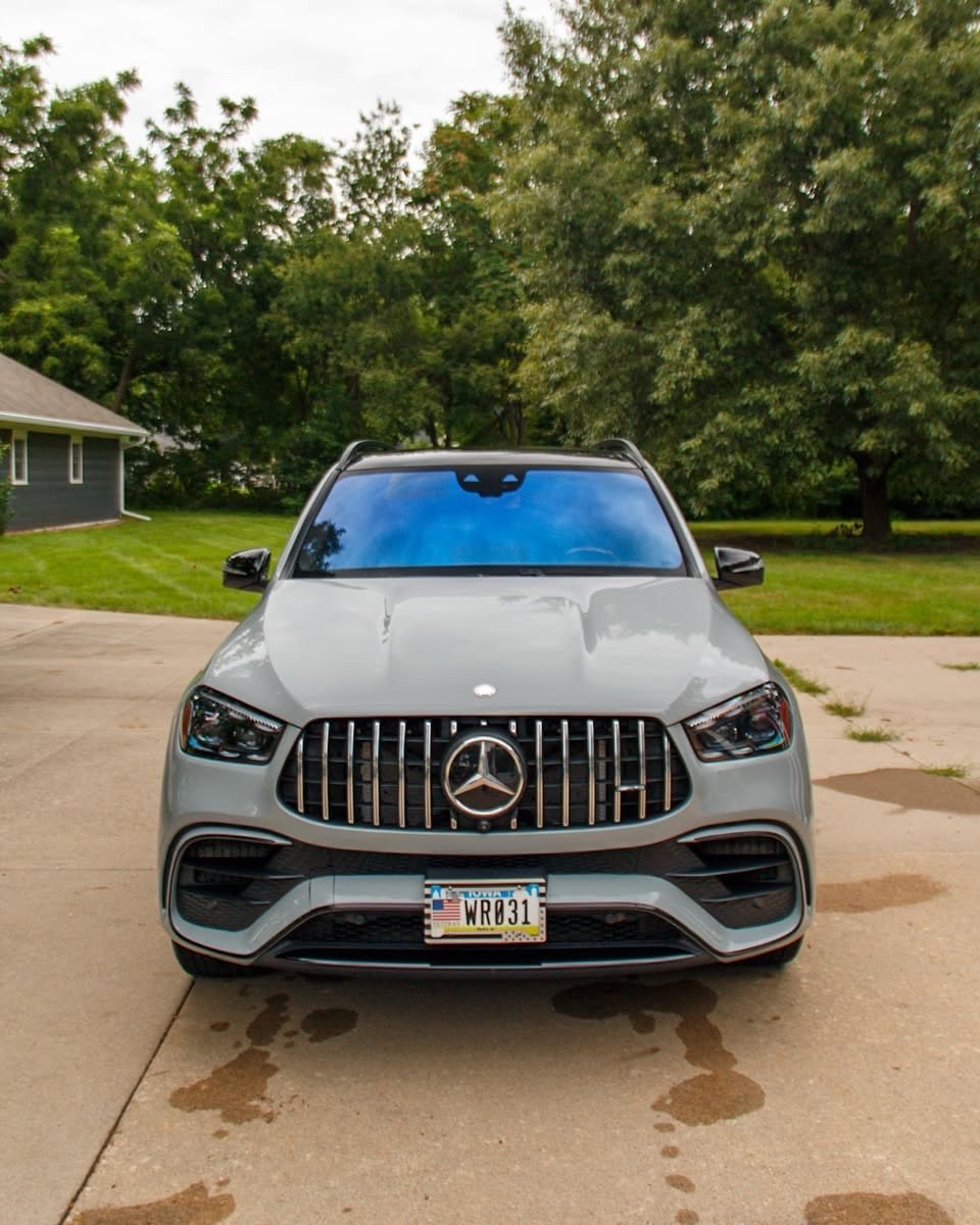 Front of a detailed Mercedes-AMG GLE 63 S