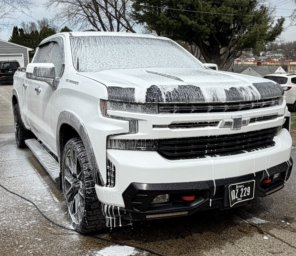 Truck Exterior Transformation — before